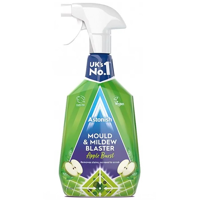 Засіб для видалення і запобігання утворенню цвілі Astonish Яблуко, 750 мл (299557) - 